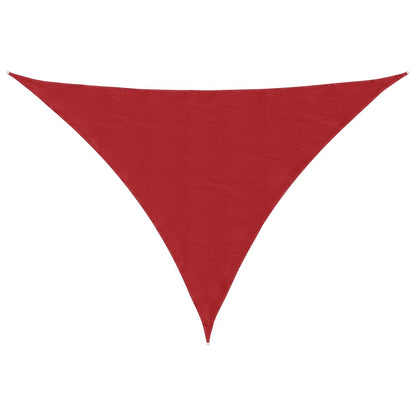 Zonnezeil Rood 7x5x5 m 100% Polyester Oxford
