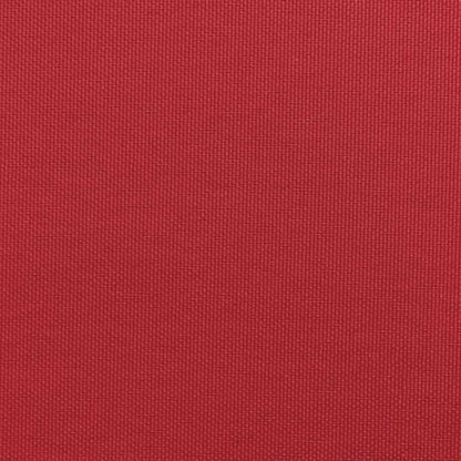 Zonnezeil Rood 7x5x5 m 100% Polyester Oxford