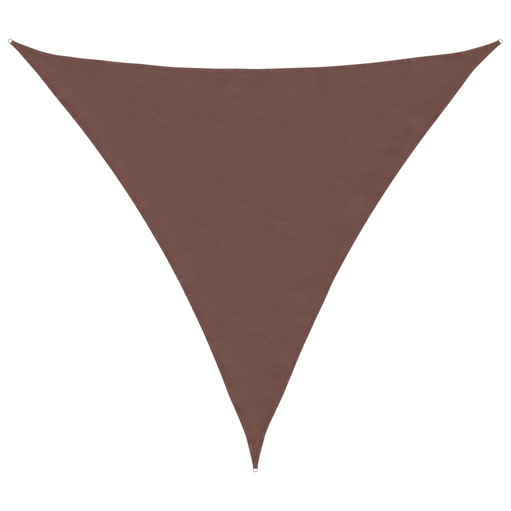 Zonneschermdoek Bruin 2x2x2 m 100% Polyester Oxford