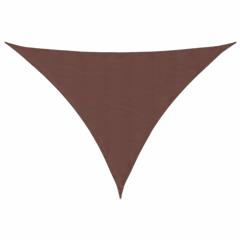 Zonnezeil Bruin 7x5x5 m 100% Polyester Oxford