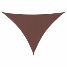Zonnezeil Bruin 7x5x5 m 100% Polyester Oxford