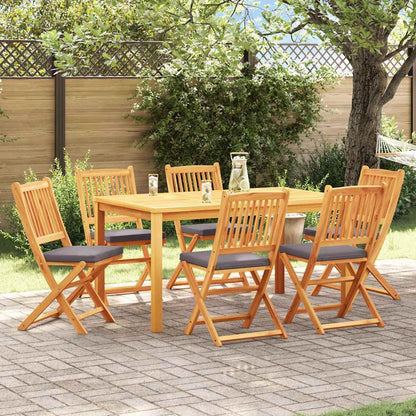 Opvouwbare Stoel Met Kussen 6 Pcs Grijs 49 X 57,5 X 92Cm Donkergrijs Zonder armleuning