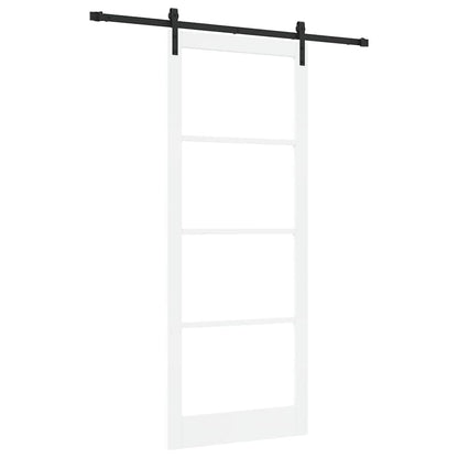 Binnen Deur Orkdal Wit En Zwart 93 x 232 cm