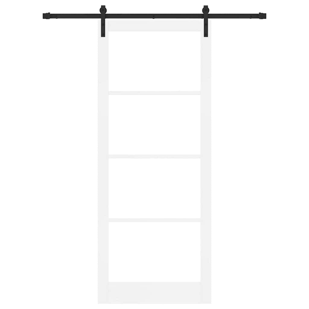 Binnen Deur Orkdal Wit En Zwart 93 x 232 cm