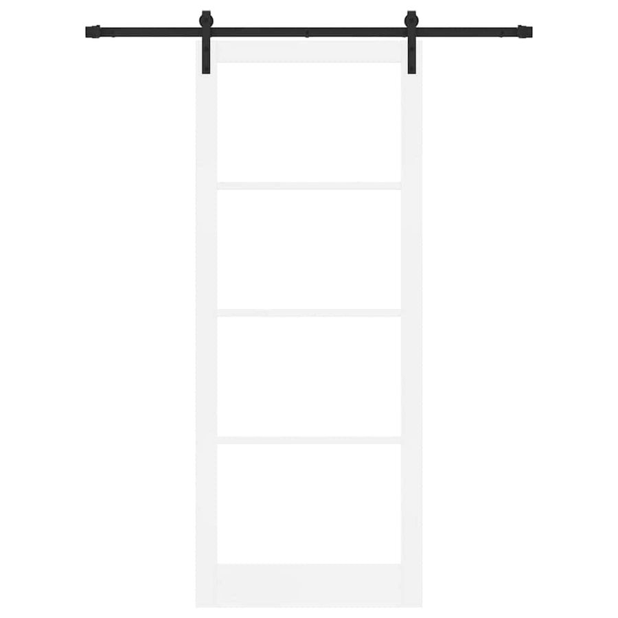 Binnen Deur Orkdal Wit En Zwart 93 x 232 cm