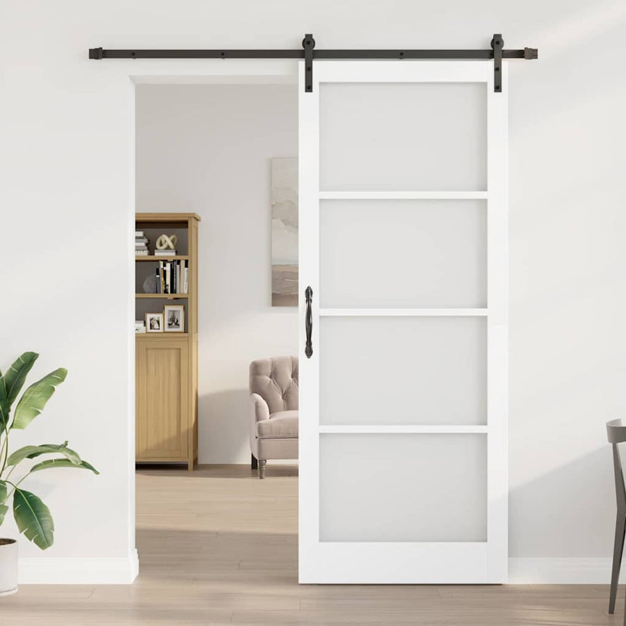 Binnen Deur Orkdal Wit En Zwart 93 x 232 cm