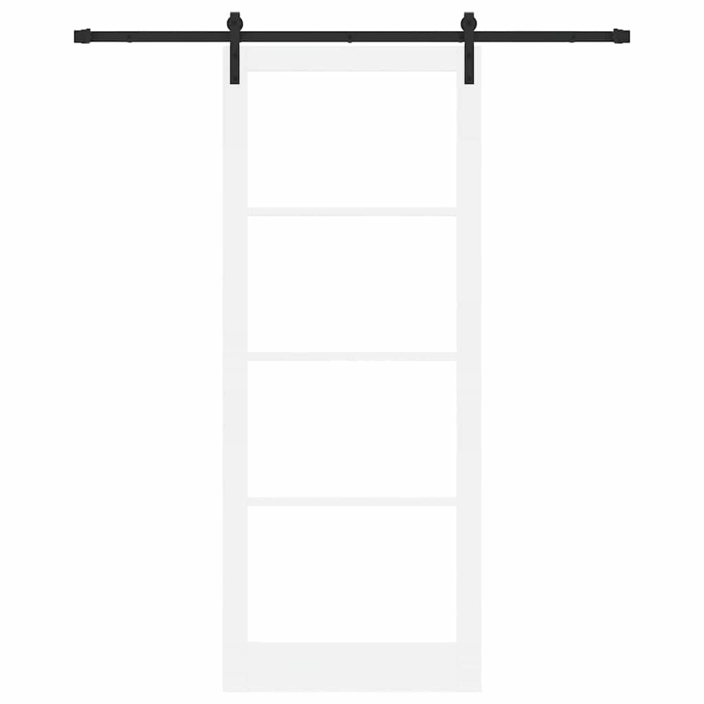 Binnen Deur Orkdal Wit En Zwart 93 x 232 cm