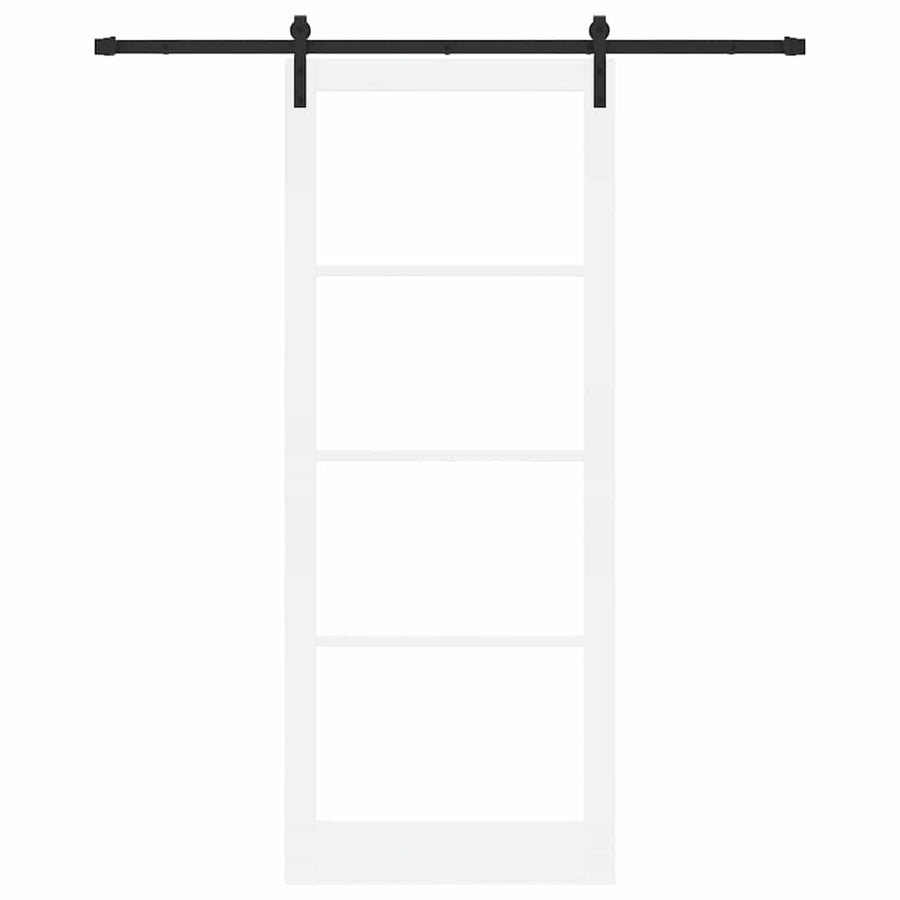 Binnen Deur Orkdal Wit En Zwart 93 x 232 cm