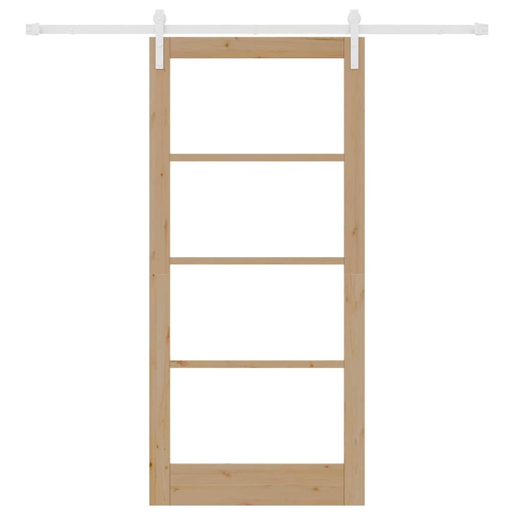 Binnen Deur Orkdal Bruin Natuurlijk En Wit 93 x 202 cm