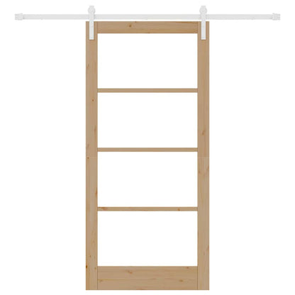 Binnen Deur Orkdal Bruin Natuurlijk En Wit 93 x 202 cm