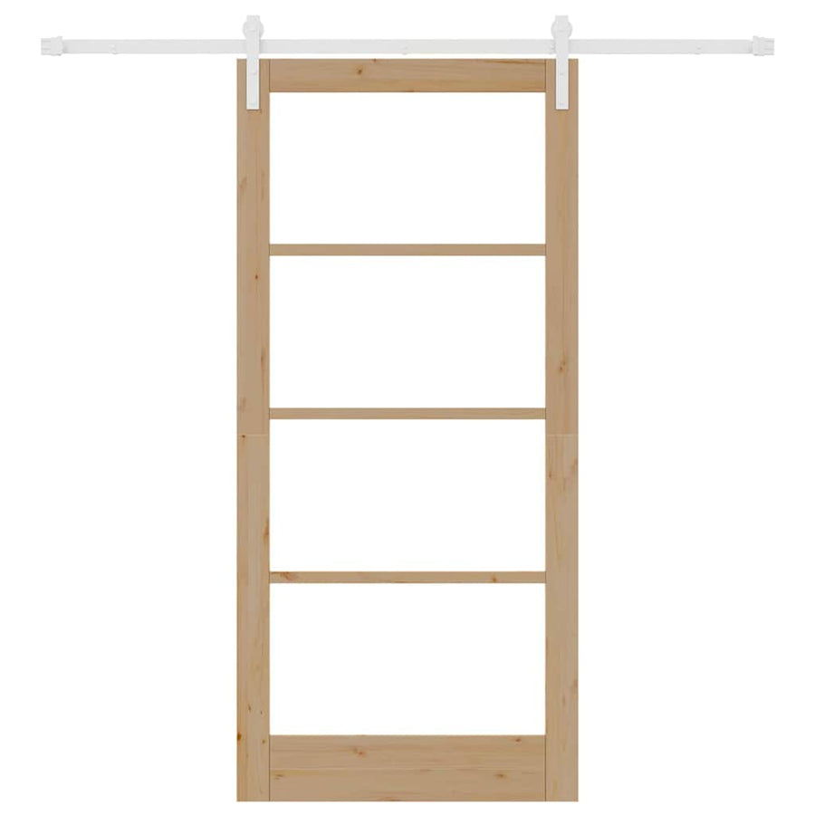 Binnen Deur Orkdal Bruin Natuurlijk En Wit 93 x 202 cm