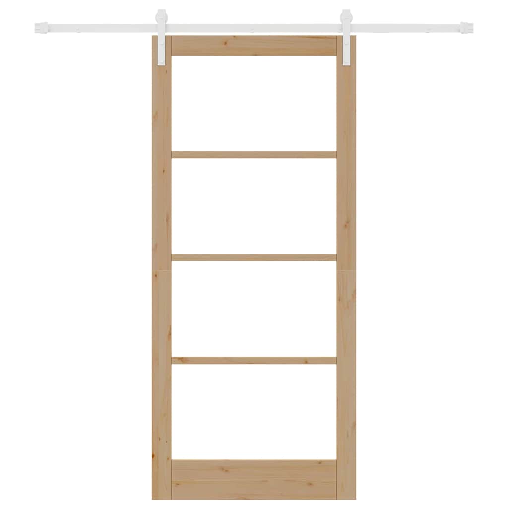 Binnen Deur Orkdal Naturel Massief Grenenhout 93 x 211 cm