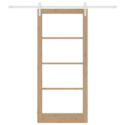 Binnen Deur Orkdal Naturel Massief Grenenhout 93 x 211 cm