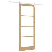 Binnen Deur Orkdal Bruin Natuurlijk En Wit 93 x 232 cm