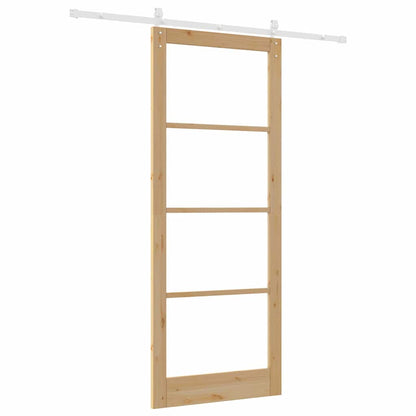 Binnen Deur Orkdal Bruin Natuurlijk En Wit 93 x 232 cm