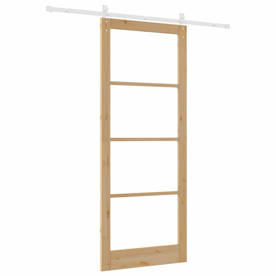 Binnen Deur Orkdal Bruin Natuurlijk En Wit 93 x 232 cm