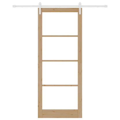 Binnen Deur Orkdal Bruin Natuurlijk En Wit 93 x 232 cm