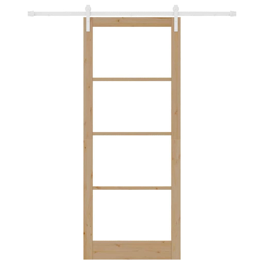 Binnen Deur Orkdal Bruin Natuurlijk En Wit 93 x 232 cm