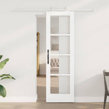 Schuifdeur Orkdal Hout En Metaal Wit 61 x 198,5 cm