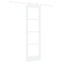 Schuifdeur Orkdal Hout En Metaal Wit 61 x 198,5 cm