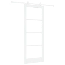 Schuifdeur Orkdal Hout En Metaal Wit 83 x 211 cm