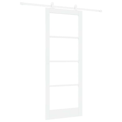 Schuifdeur Orkdal Hout En Metaal Wit 83 x 211 cm
