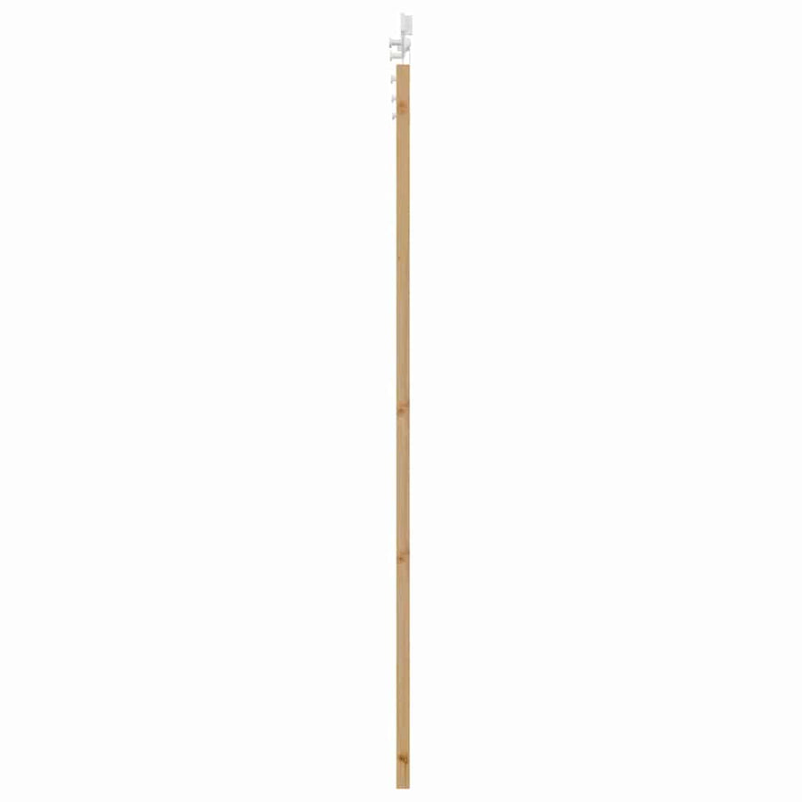 Schuifdeur Orkdal Bruin Hout En Metaal Natuurlijk En Wit 93 x 202 cm