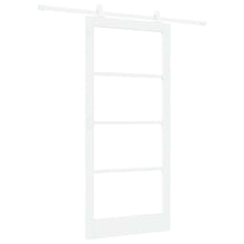Schuifdeur Orkdal Hout En Metaal Wit 93 x 202 cm