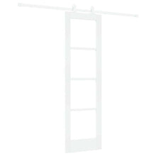 Schuifdeur Orkdal Hout En Metaal Wit 61 x 198,5 cm