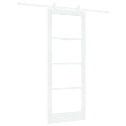 Schuifdeur Orkdal Hout En Metaal Wit 83 x 211 cm