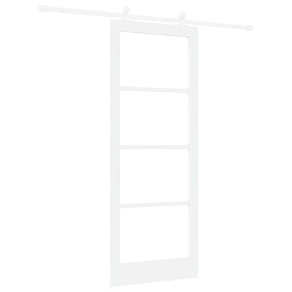 Schuifdeur Orkdal Hout En Metaal Wit 83 x 211 cm