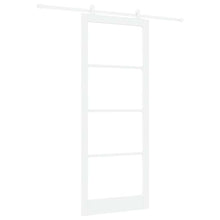 Schuifdeur Orkdal Hout En Metaal Wit 93 x 232 cm