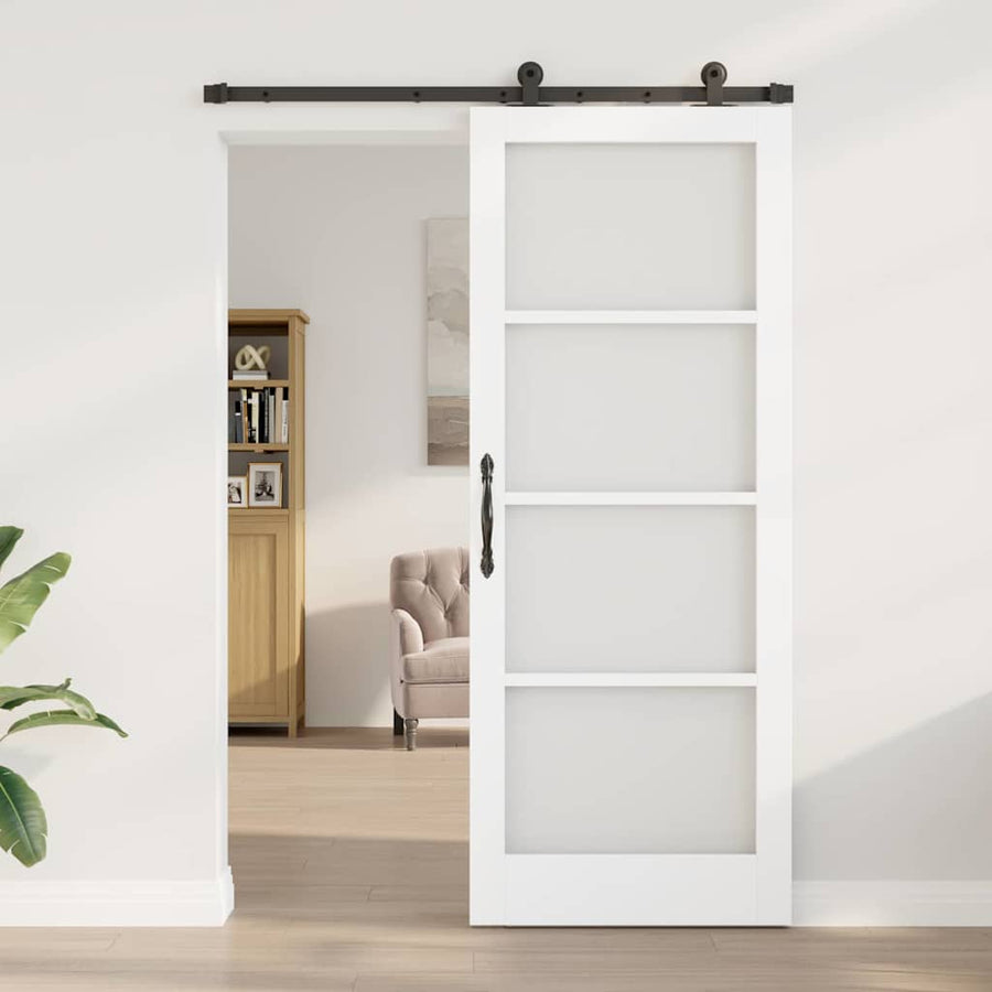 Schuifdeur Orkdal Hout En Metaal 83 x 211 cm