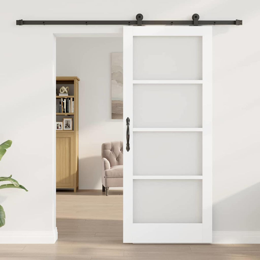 Schuifdeur Orkdal Hout En Metaal 83 x 202 cm