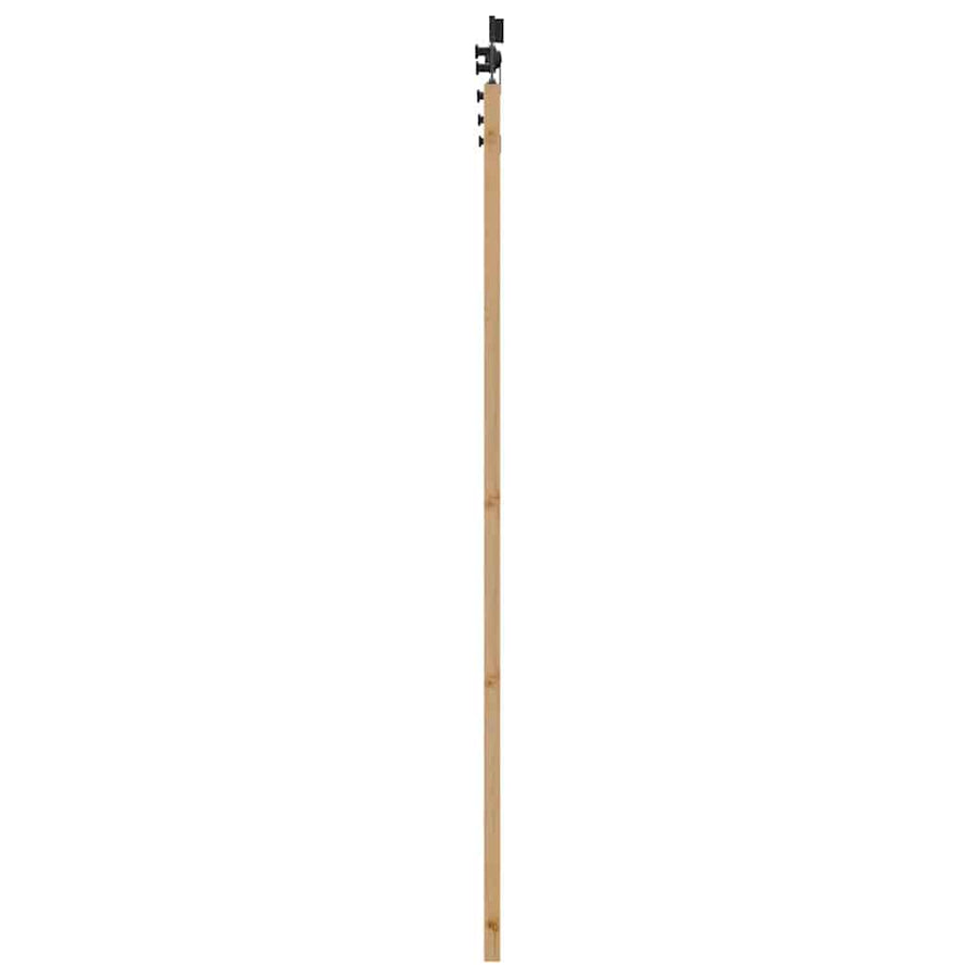 Schuifdeur Orkdal Bruin Hout En Metaal 93 x 202 cm