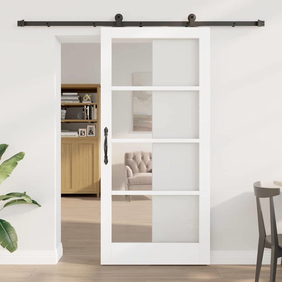 Schuifdeur Orkdal Hout En Metaal 93 x 202 cm