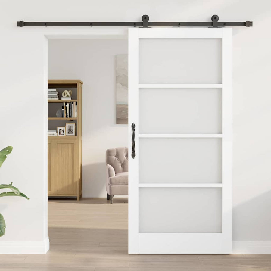 Schuifdeur Orkdal Hout En Metaal 93 x 202 cm