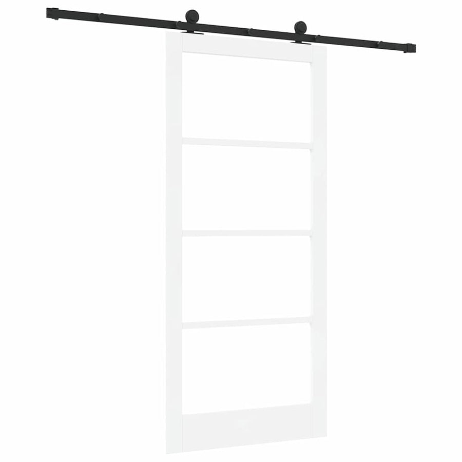 Schuifdeur Orkdal Hout En Metaal 93 x 202 cm