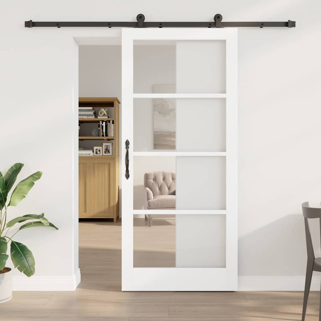 Schuifdeur Orkdal Hout En Metaal 93 x 211 cm