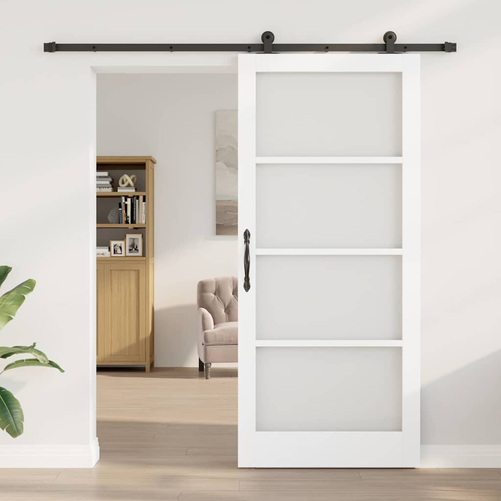 Schuifdeur Orkdal Hout En Metaal 93 x 211 cm