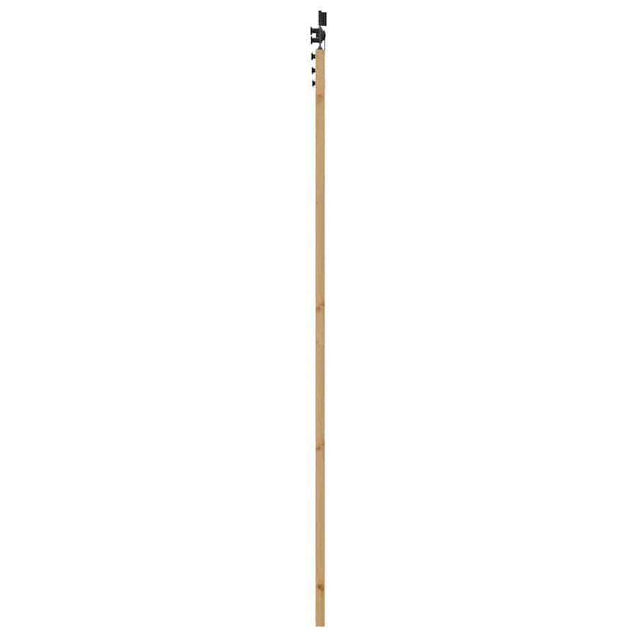 Schuifdeur Orkdal Bruin Hout En Metaal 93 x 232 cm