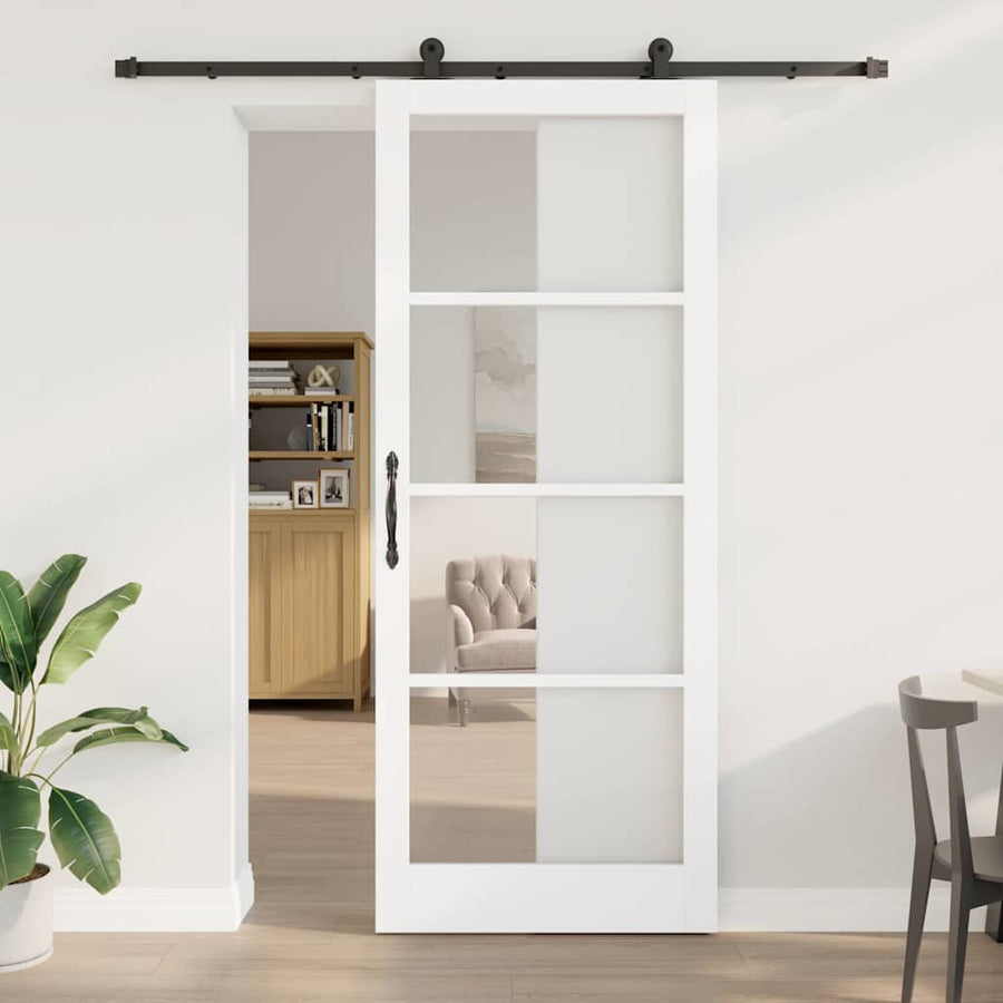 Schuifdeur Orkdal Hout En Metaal 93 x 232 cm