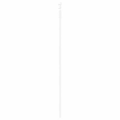 Schuifdeur Wit 73,5 x 211 cm Massief grenenhout en glas