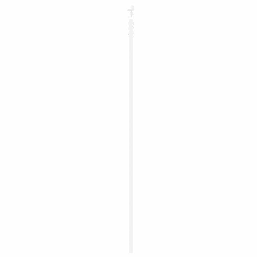 Schuifdeur Hout En Metaal Wit 93 x 232 cm
