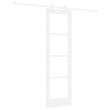 Schuifdeur Hout En Metaal Wit 61 x 198,5 cm