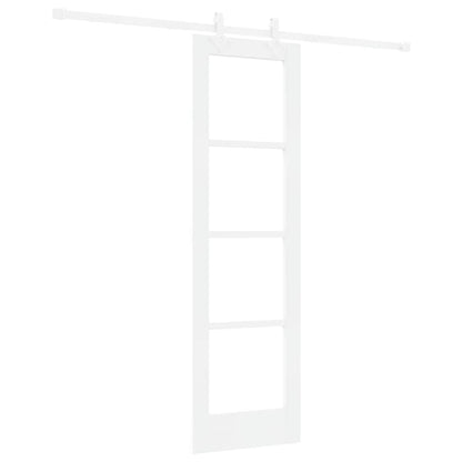 Schuifdeur Hout En Metaal Wit 61 x 198,5 cm