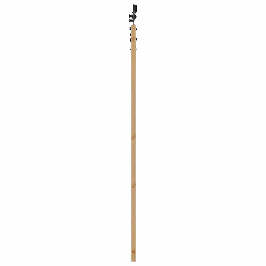 Schuifdeur Anders Bruin Hout En Metaal 93 x 202 cm