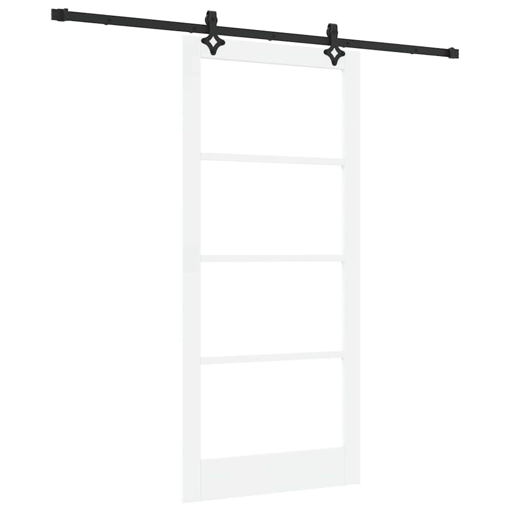 Schuifdeur Anders Hout En Metaal 93 x 202 cm
