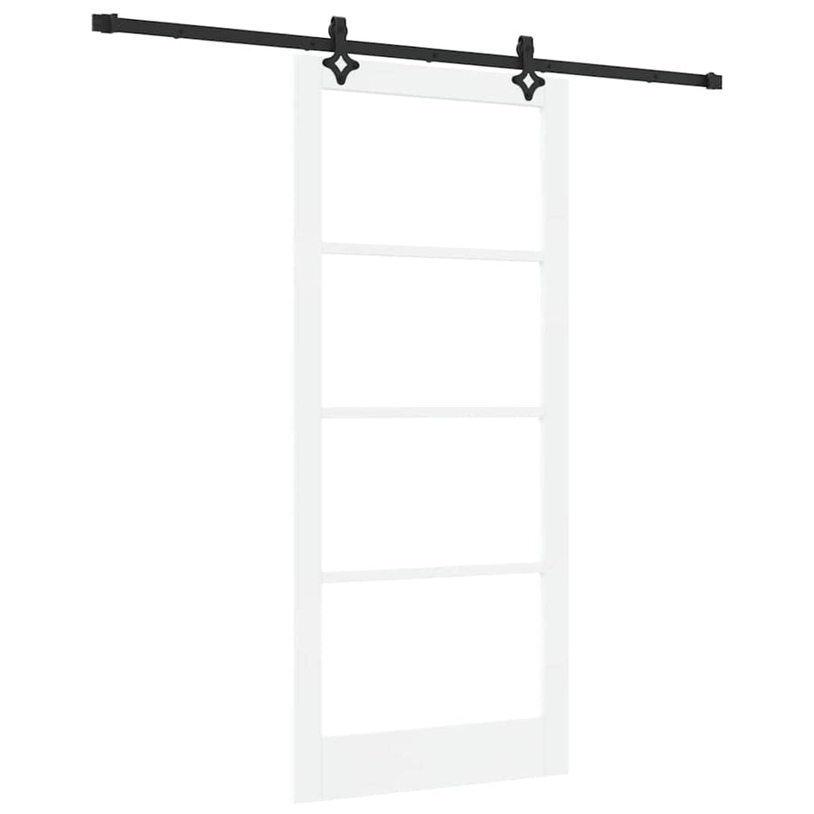 Schuifdeur Anders Hout En Metaal 93 x 211 cm