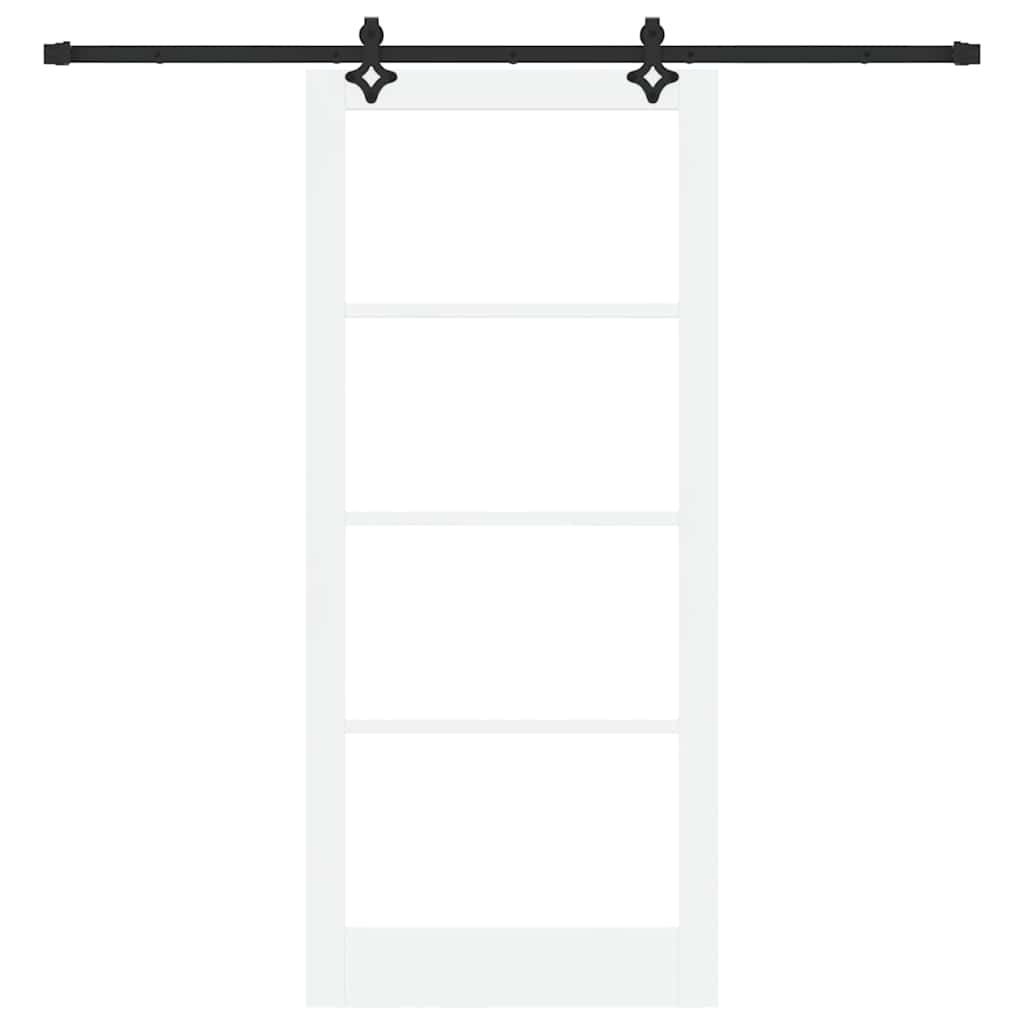 Schuifdeur Anders Hout En Metaal 93 x 211 cm